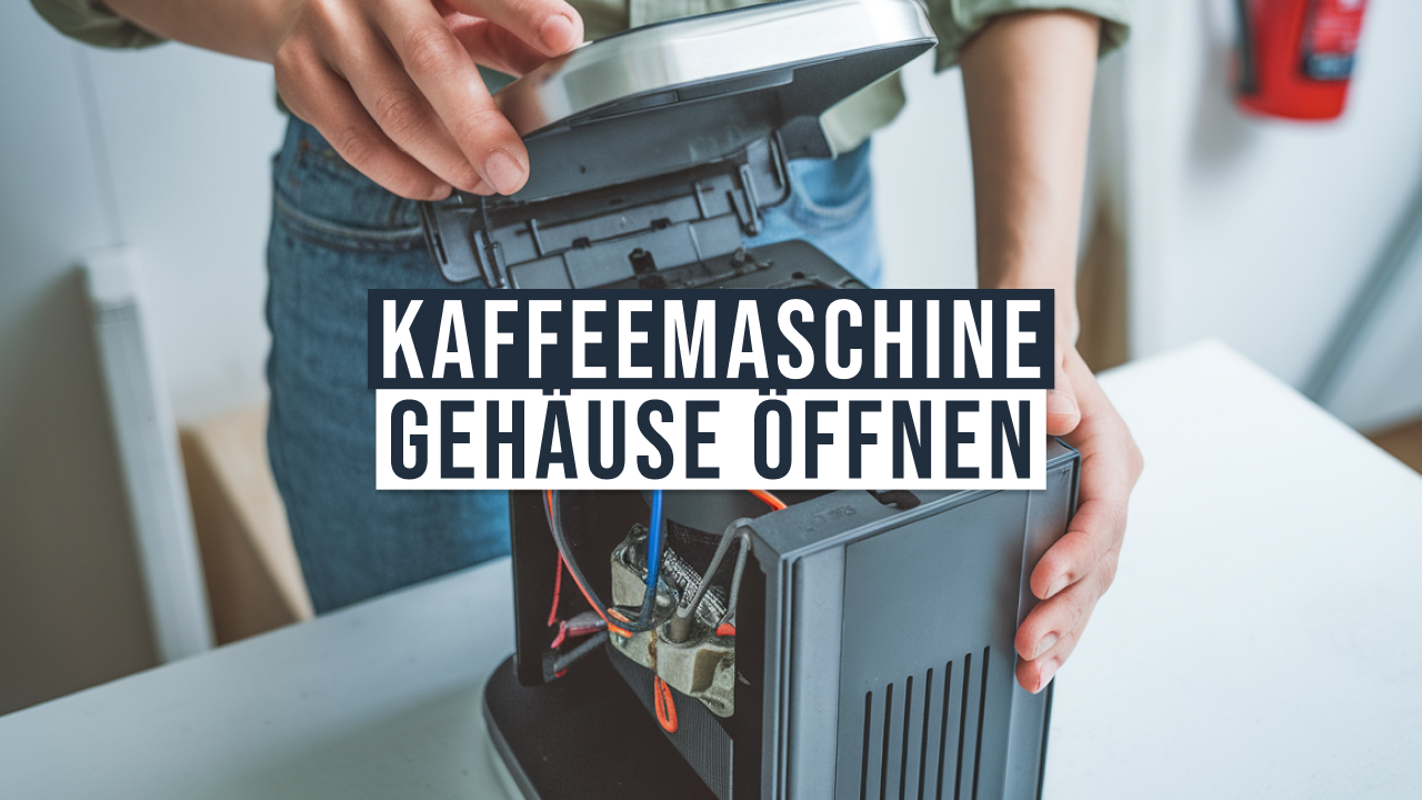 DeLonghi ESAM Gehäuse - öffnen - schließen